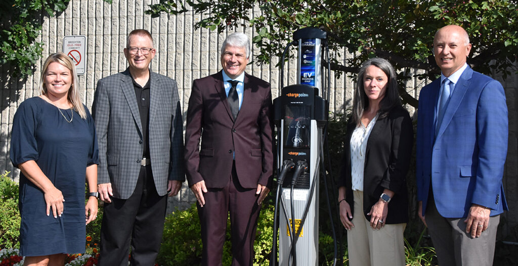 Brockton launches 3 New EV Charging Stations thanks to Bruce Power & Westario Power