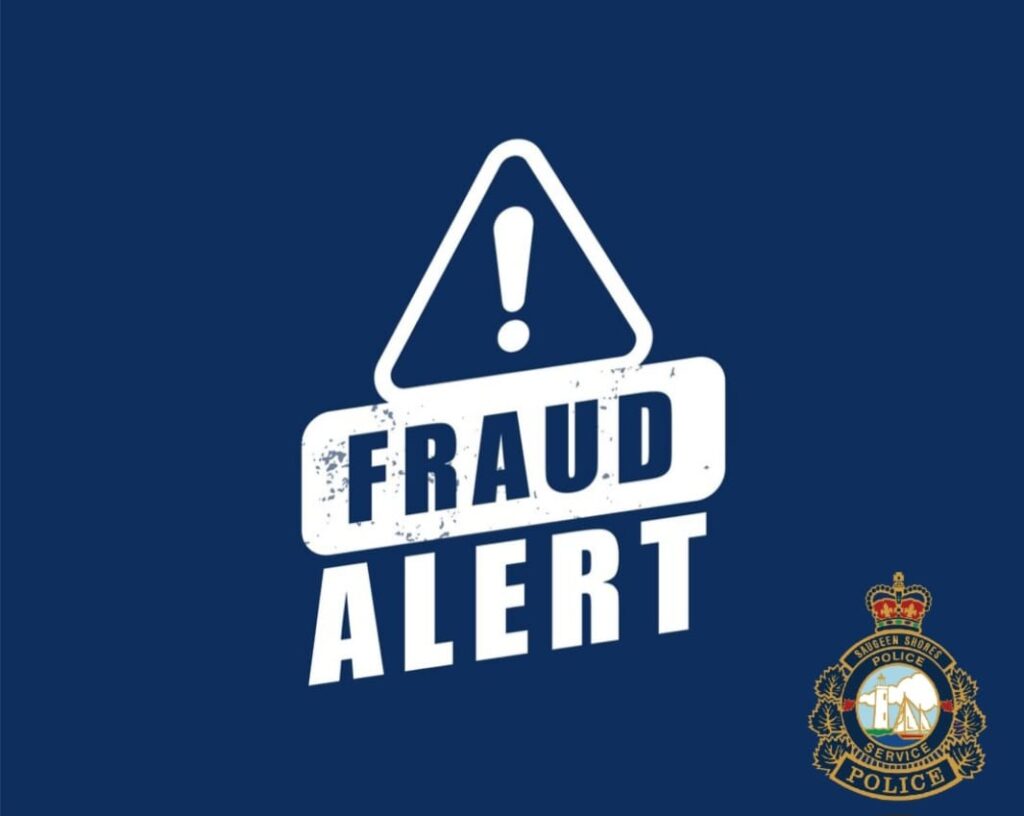 Saugeen Shores Police offer tips on Preventing being Victims of Fraud