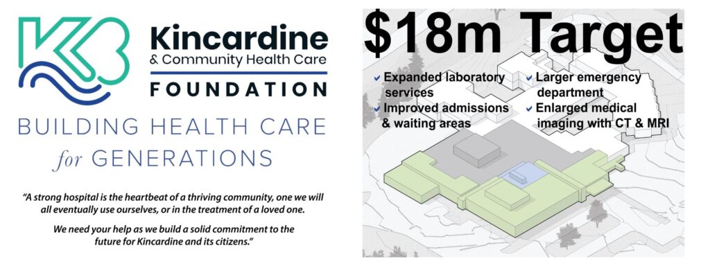 Kincardine & Community Health Care Foundation raise Capital Fundraising Goal to  Million