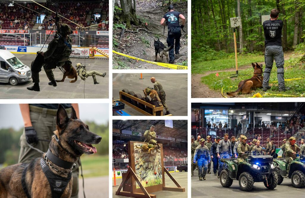 OPP held National Police Dog Competition recently in Barrie