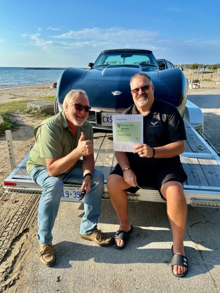 Kemptville’s Jeff Bracken travels to Port Elgin to visit his 1978 Chevy Corvette Indy Pace Car