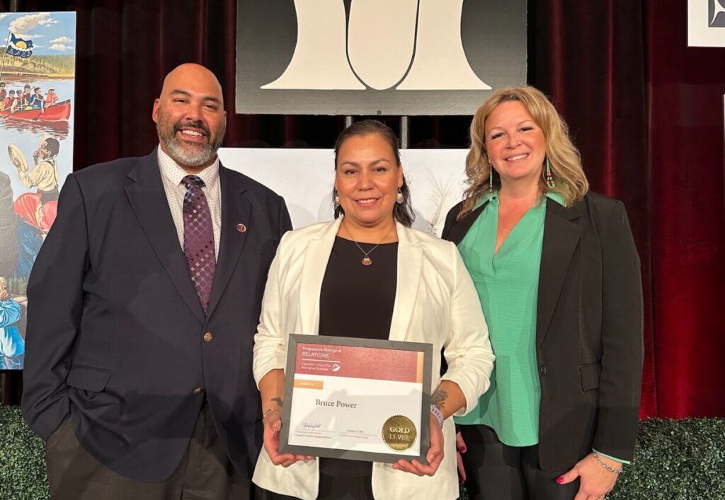 Bruce Power awarded Gold Level Certification for 4th time from Canadian Council for Aboriginal Business