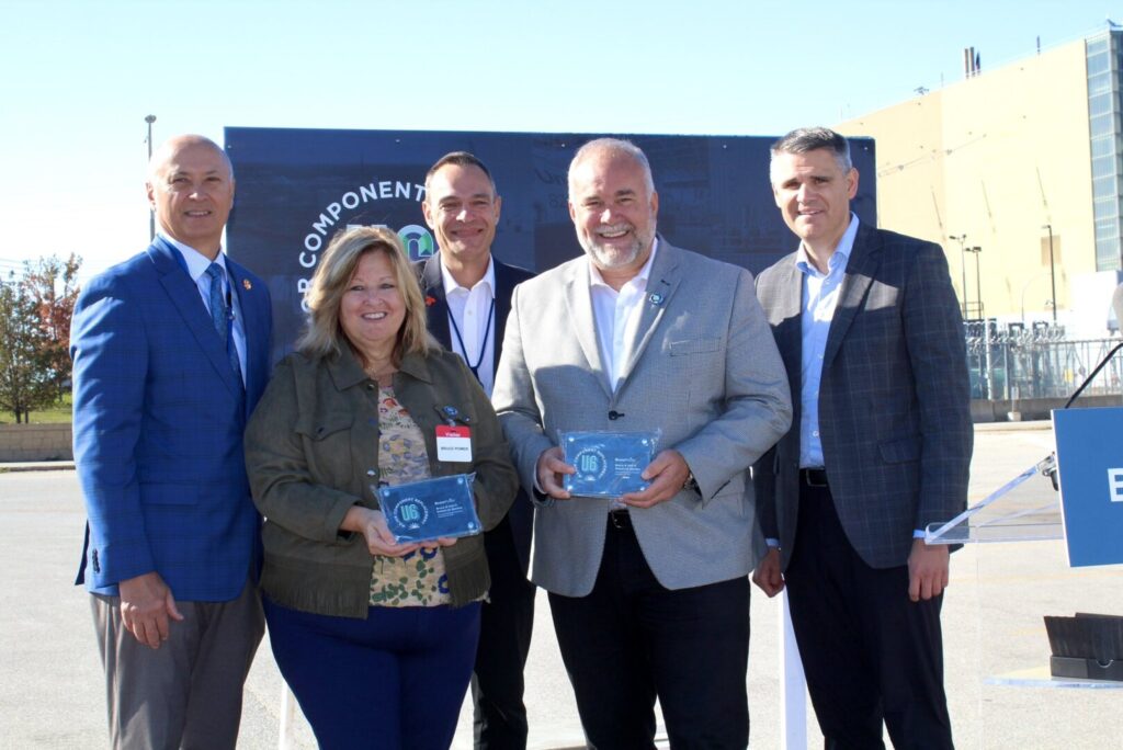 Ontario Energy Minister Todd Smith & Huron-Bruce MPP Lisa Thompson visits Bruce Power site