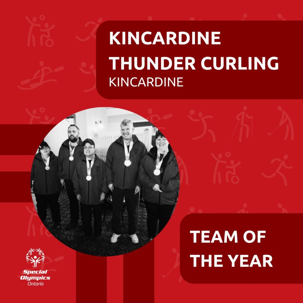 Kincardine Thunder Curling Club named Special Olympics Ontario Team of the Year