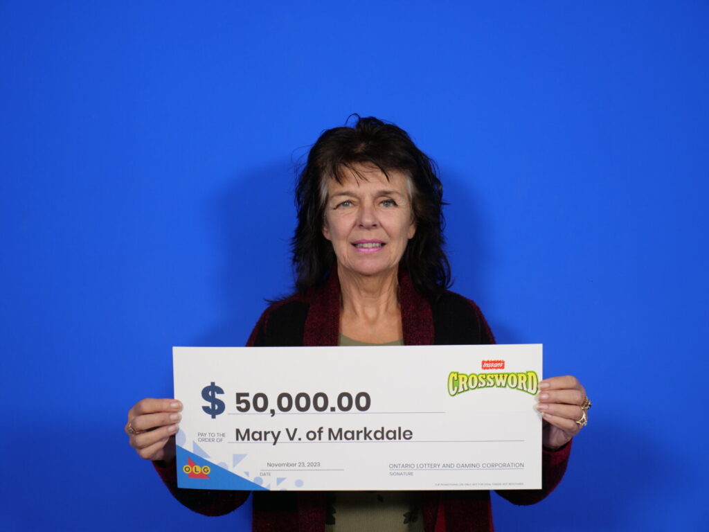 Markdale Woman ,000 Richer on Instant Crossword Win