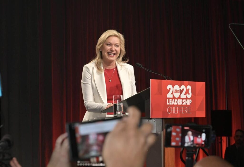 Bonnie Crombie Declared Leader of Ontario Liberal Party