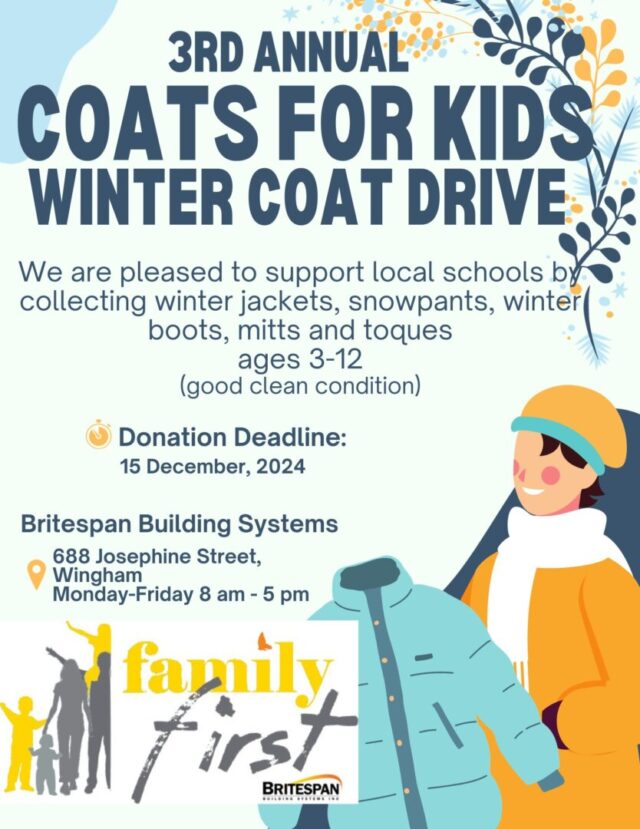 Britespan Coats For Kids Drive | Shoreline Classics FM