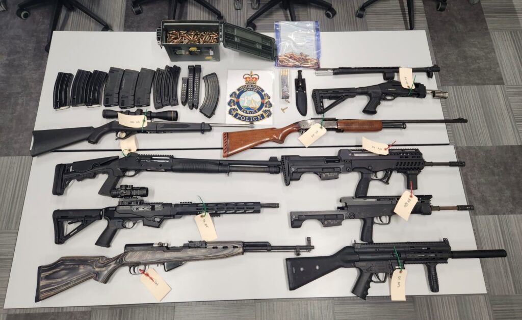 Saugeen Shores Police Seize 9 Guns from Prohibited Man