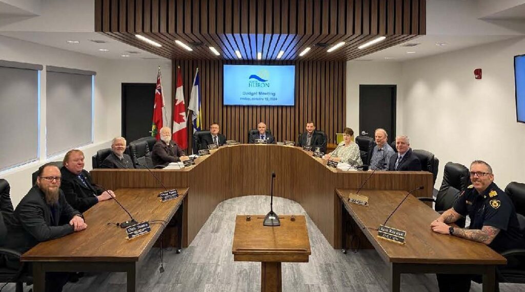 North Huron Moves Into New Council Chambers