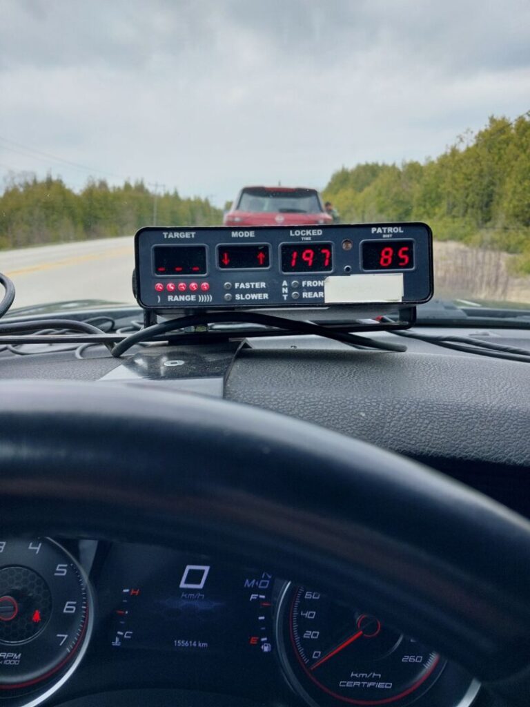 26 Year Old Spotted Driving Almost 200km on Highway 6