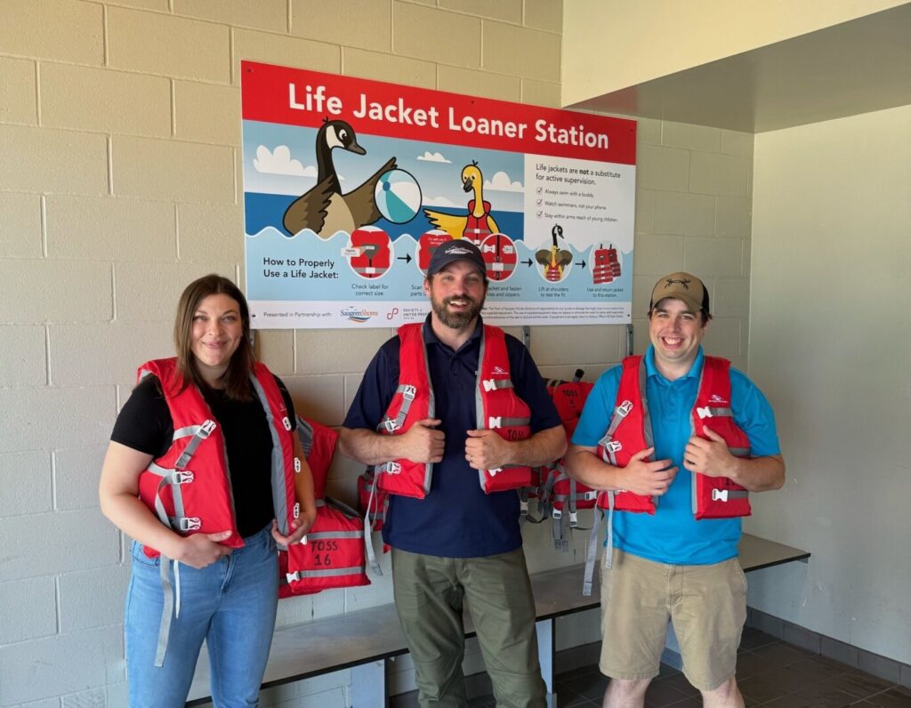 Saugeen Shores Launches Life Jacket Loaner Program