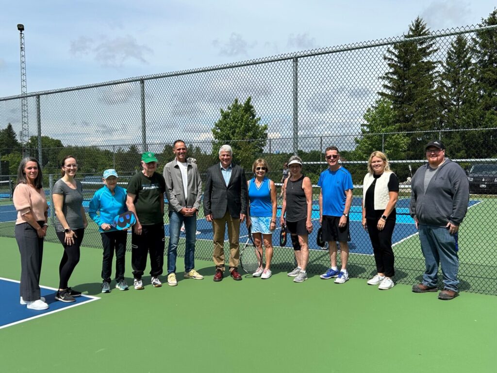 Upgrades Complete at Walkerton Tennis Courts