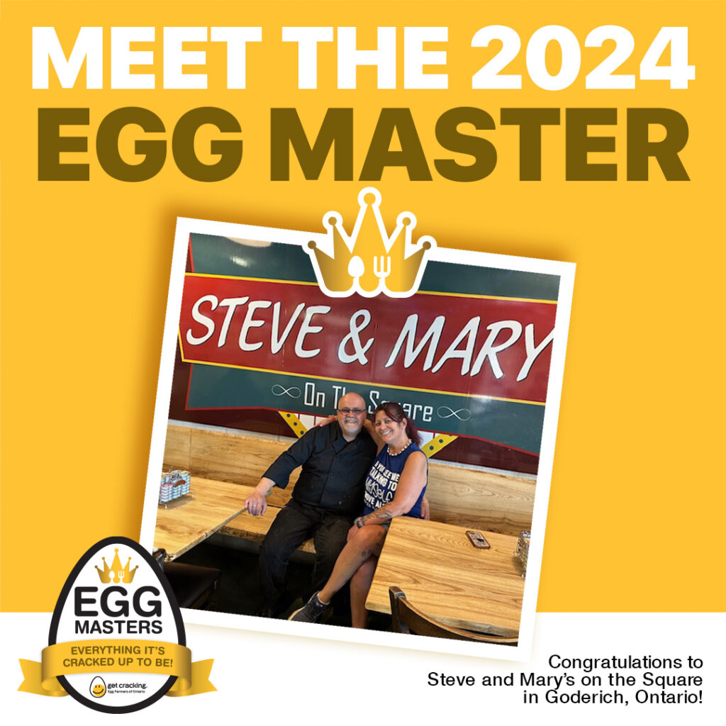 Steve and Marys On the Square Named 2024 Egg Master