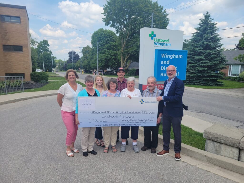 Procter Family Donates 0,000 to Wingham CT Scanner Campaign