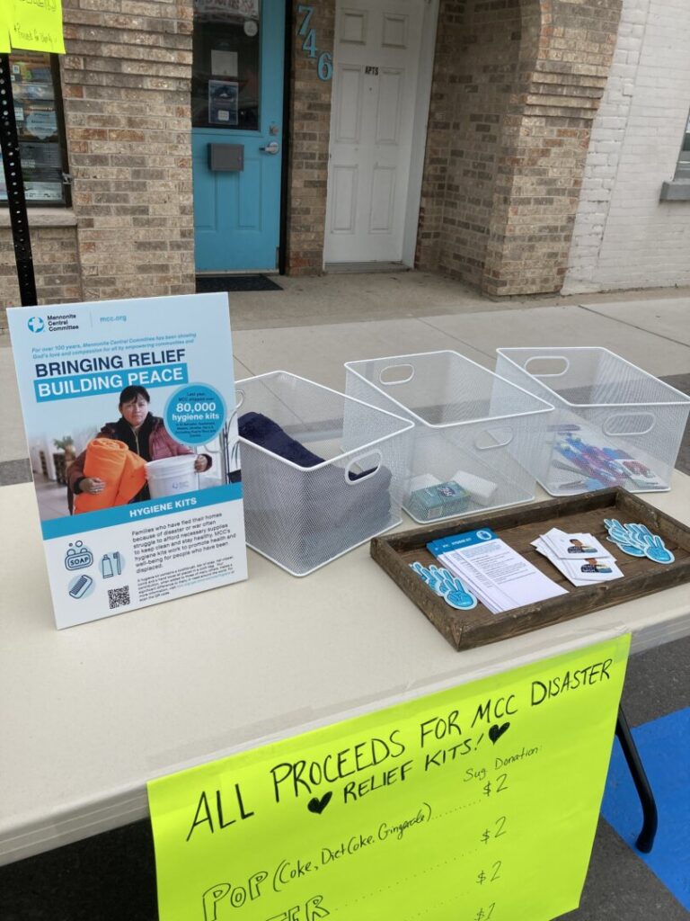 Bluewater Church Creating 100 Hygiene Relief Kits