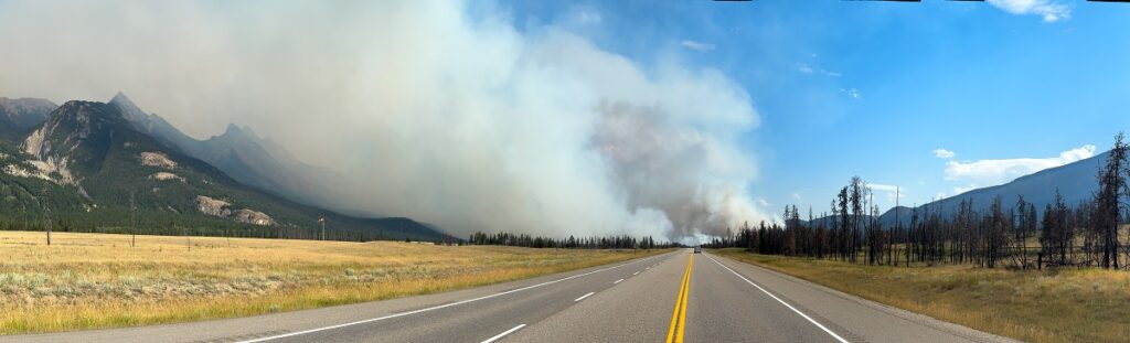 Wildfire Ravages Popular Alberta Tourist Destination