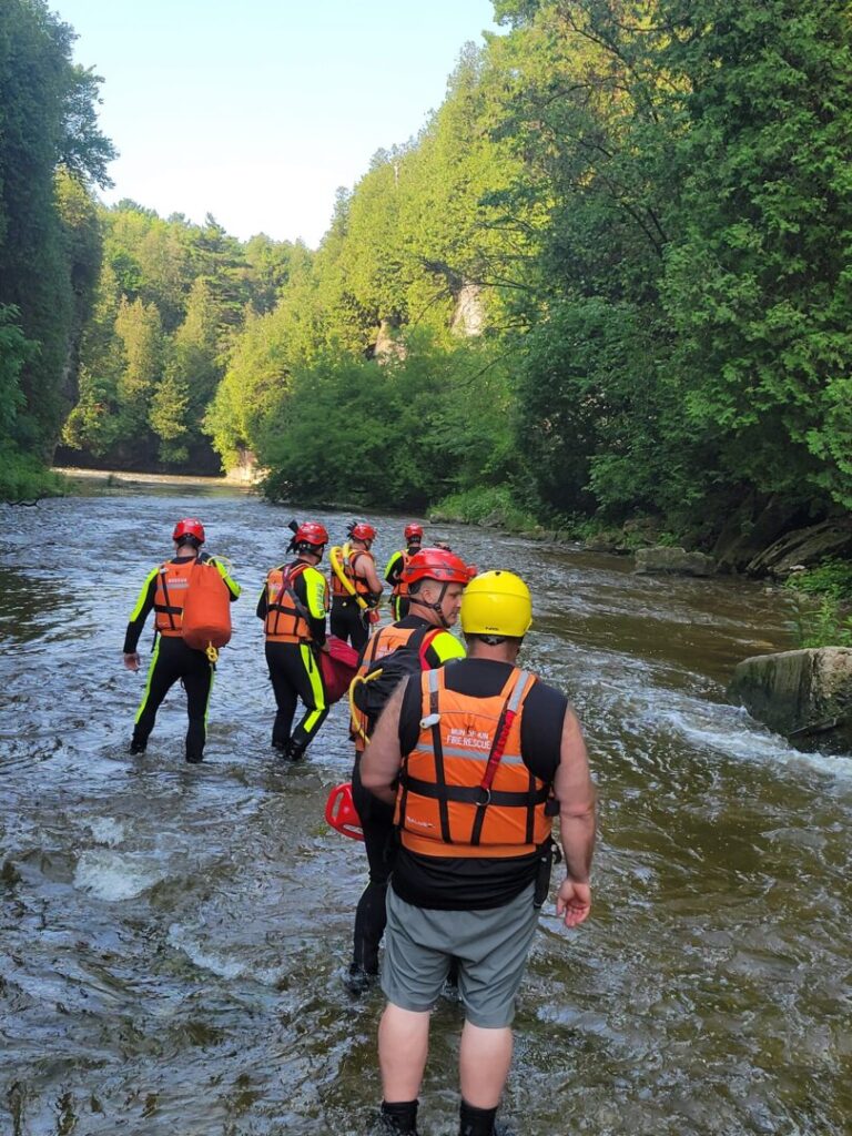 Kincardine Fire Trains in Elora