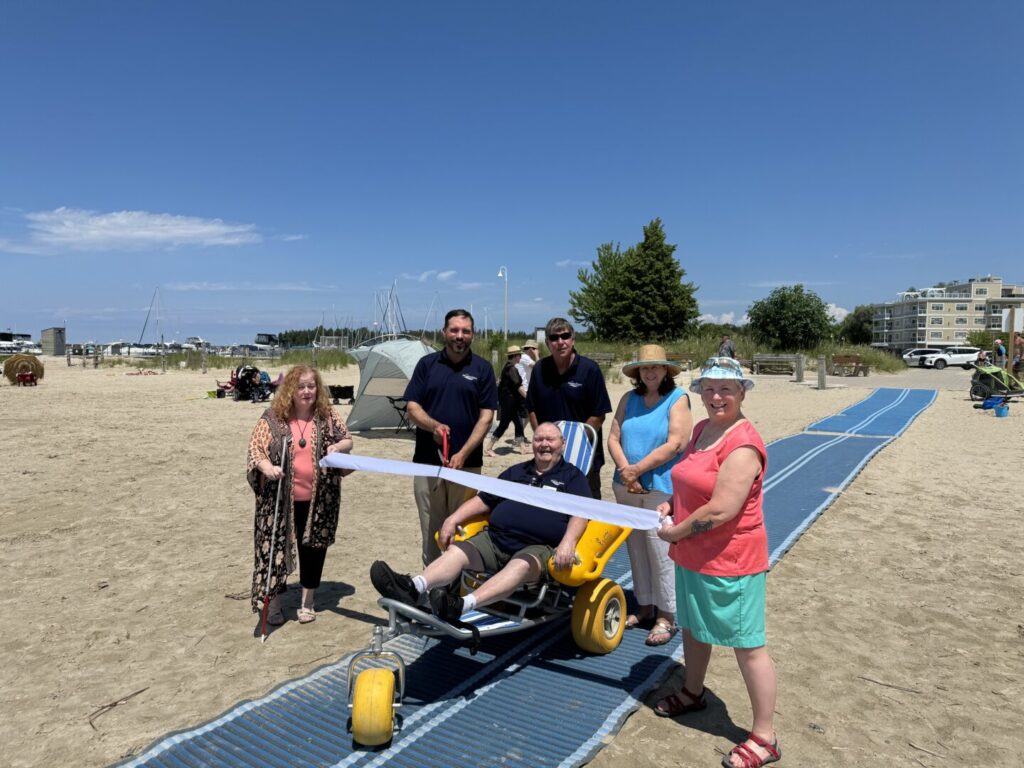 Saugeen Shores Launches Floating Wheelchairs for Beach Use