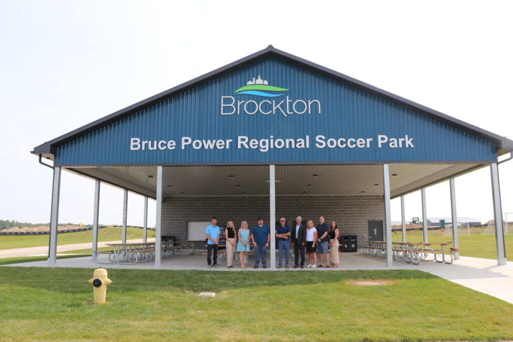 Brockton Welcomes New Bruce Power Regional Soccer Park