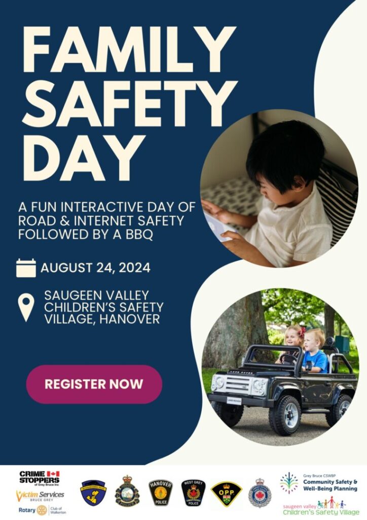 Family Safety Day at Saugeen Valley Children’s Safety Village