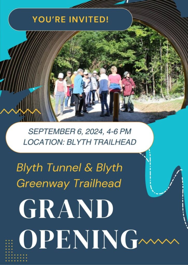 Blyth Tunnel Grand Opening at G2G Rail Trail