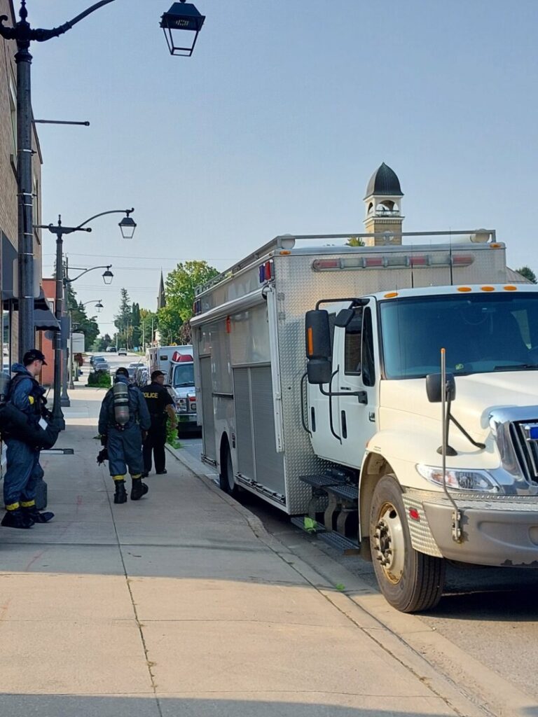 Clandestine Lab Discovered During Walkerton Search Warrant