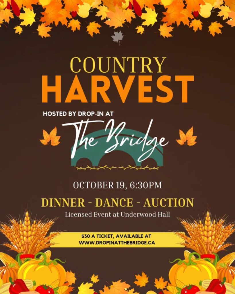 Drop-In at the Bridge Hosting Country Harvest