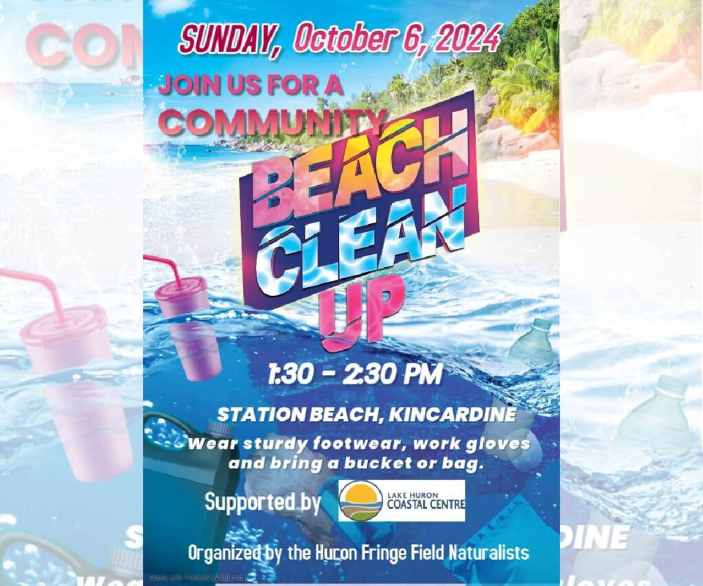 Station Beach Cleanup Going Sunday Afternoon