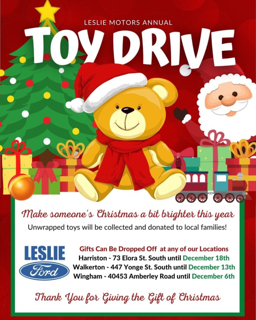 Leslie Motors Annual Toy Drive