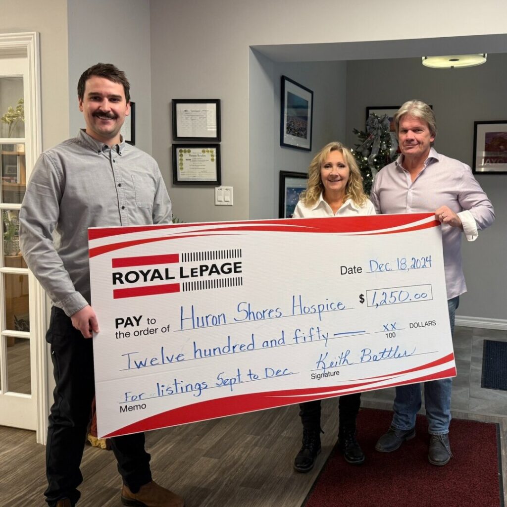 Keith and Linda Battler Donate Towards Huron Shores Hospice