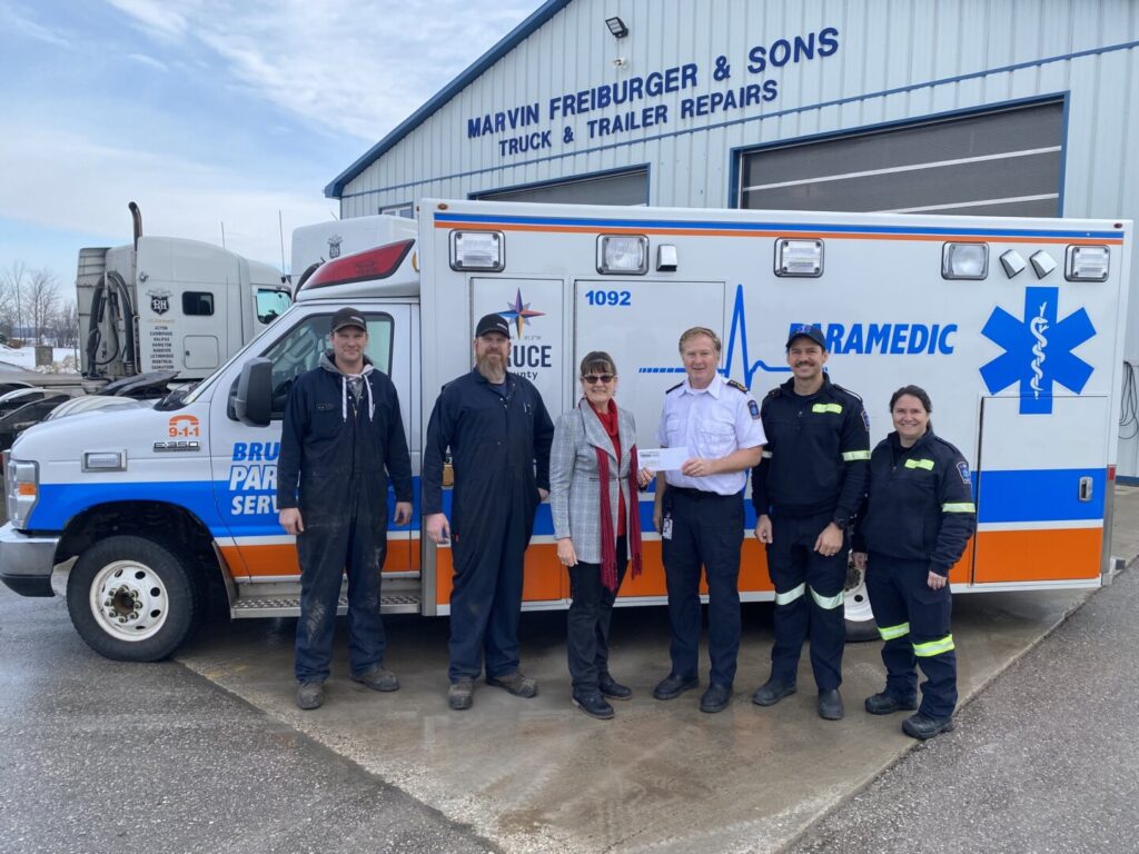 Bruce County Paramedics Get 00 Boost