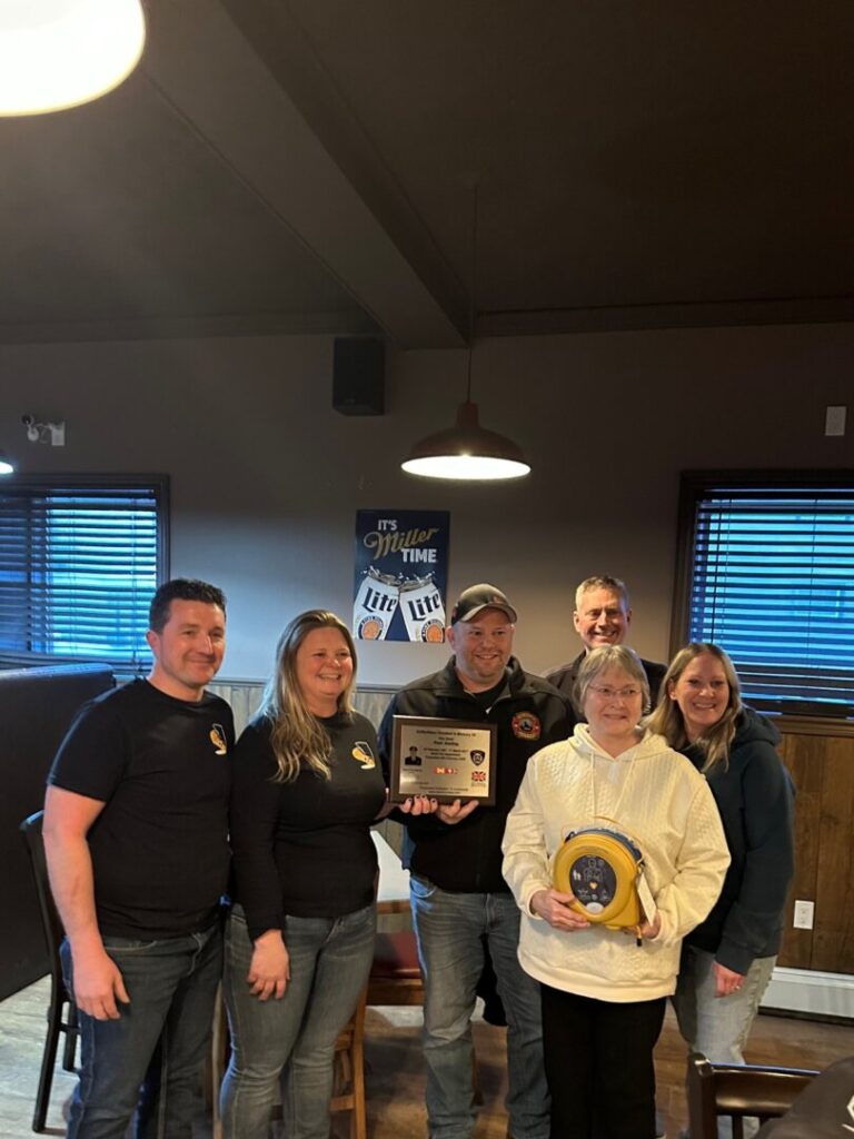 Dave Mounsey Memorial Fund Marks 202nd Defibrillator Donation