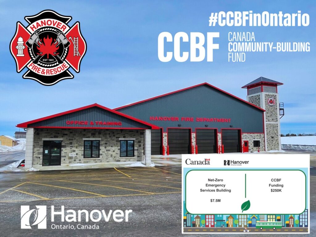 Hanover Fire Department Receives CCBF Boost