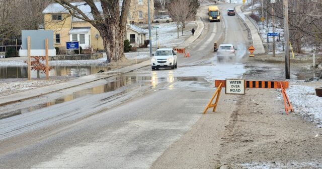 Water Over Road