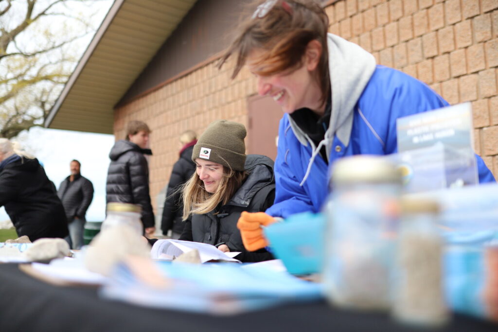 Goderich Beach Cleanup for Earth Day