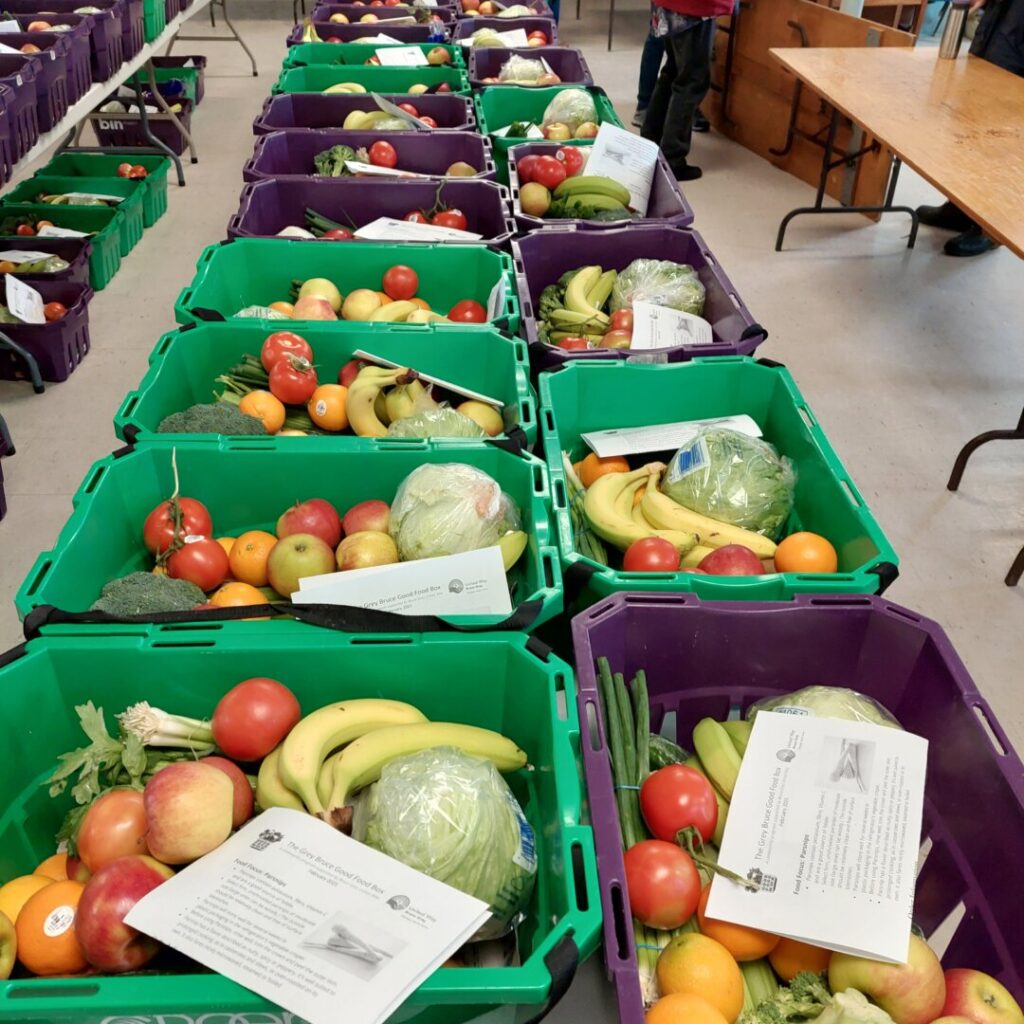 United Way Grey Bruce Good Food Box