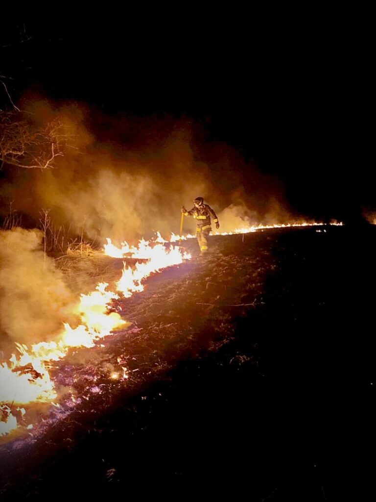 No Injuries in Wildfire Near Saugeen River