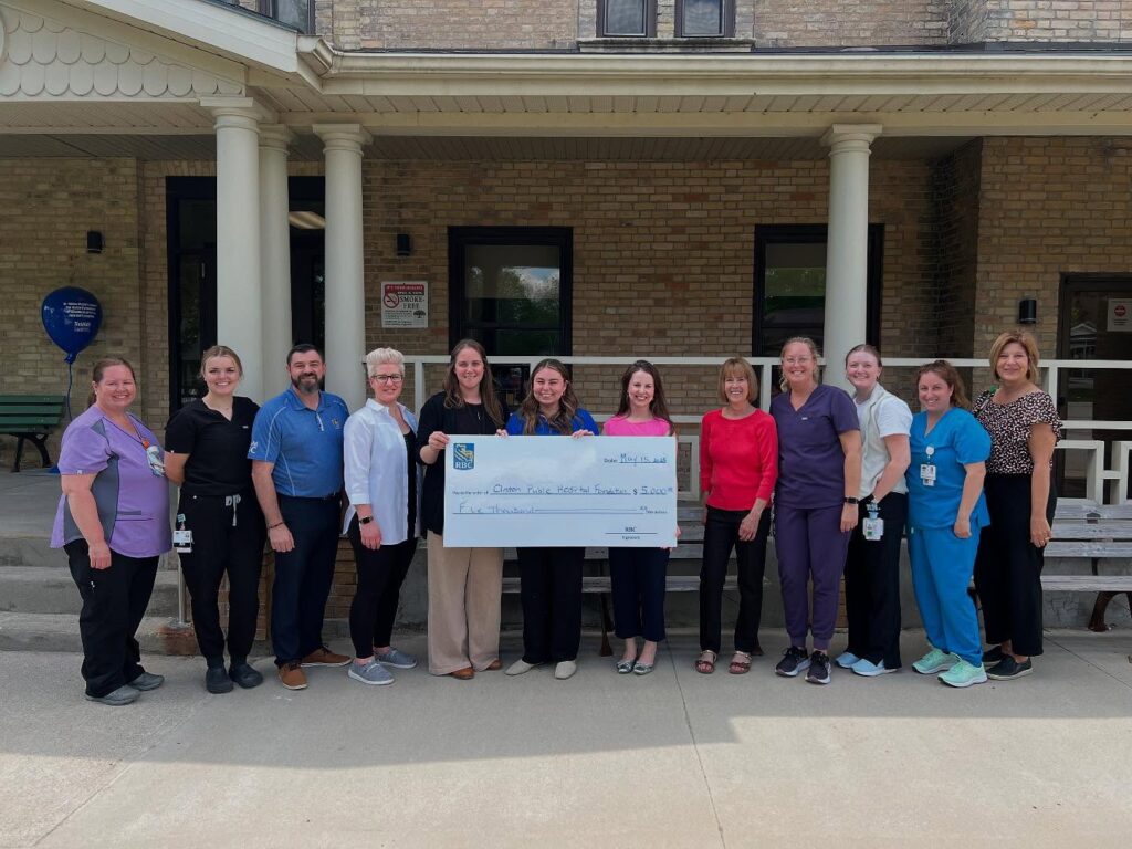 Clinton Public Hospital Receives Donation from RBC