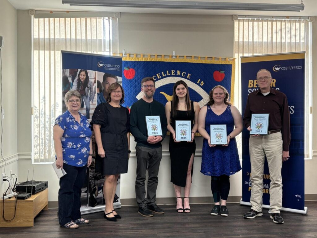 GDCI Students and Staff Recognized with Excellence in Public Education Awards.