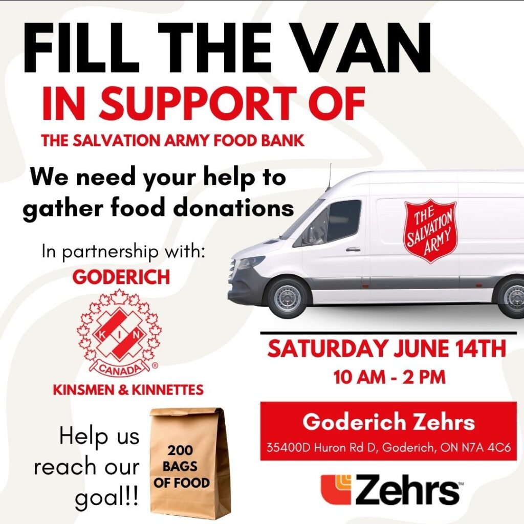 Fill The Van Hopes to Bring in 200 Bags of Food for Salvation Army