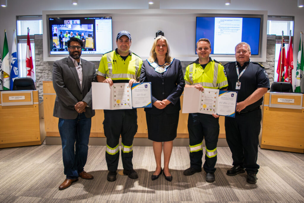 Grey County Paramedics Honoured for Exceptional Care