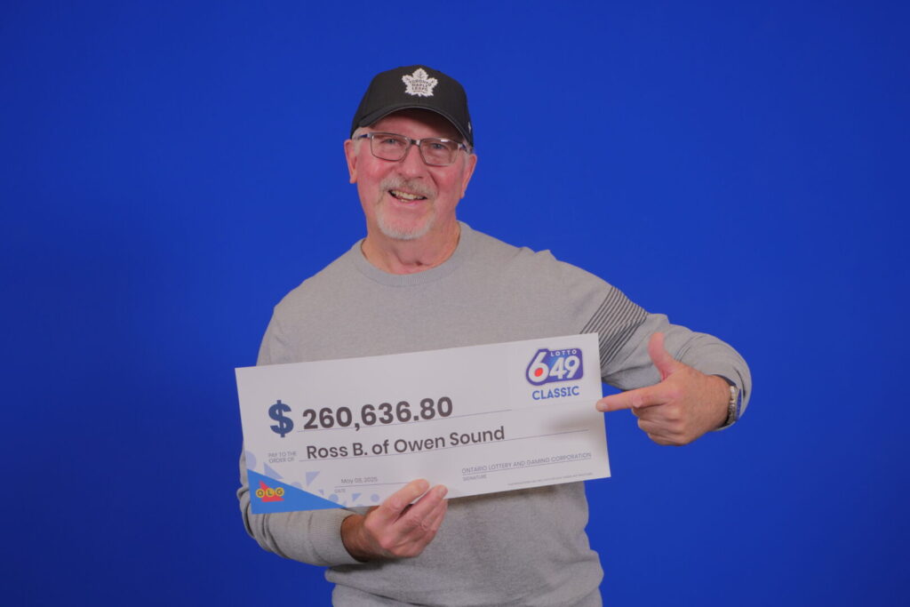 Owen Sound Man Wins 0,636 in 6/49 Prize