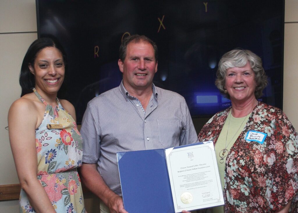 ,900 in Grant Given to Owen Sound Little Theatre