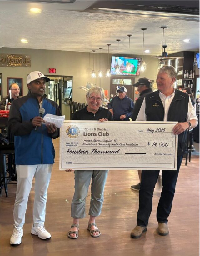 Ripley Lions Golf dono