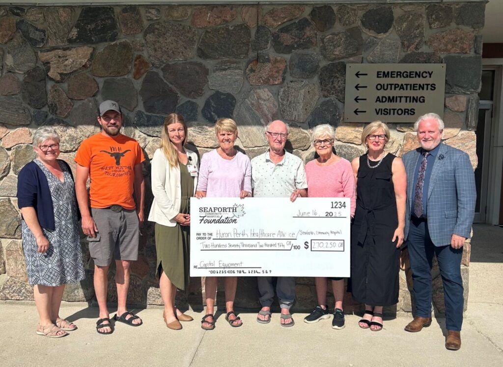 0,250.08 Given to Seaforth Community Hospital