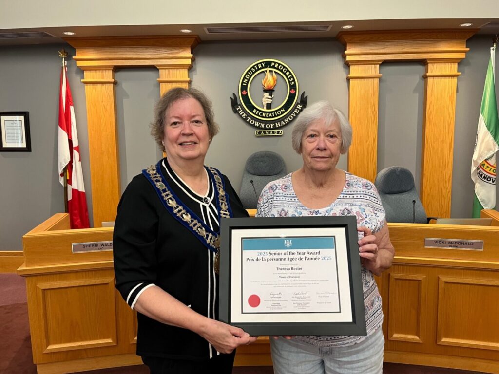 Theresa Bester Named Hanover Senior of the Year