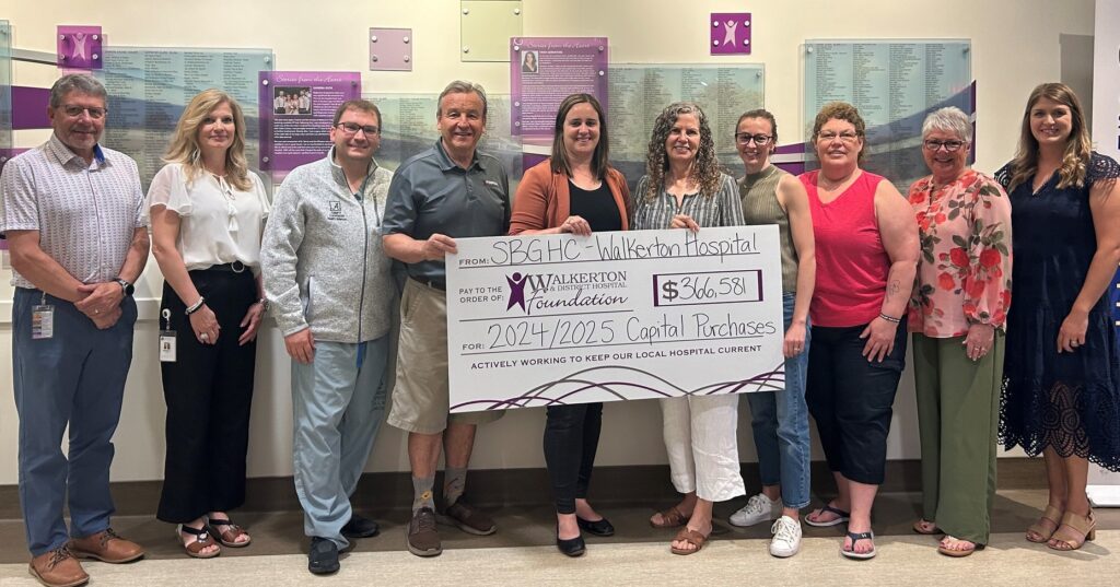 Hospital Foundation Dishes Out 6,581 to Walkerton Hospital