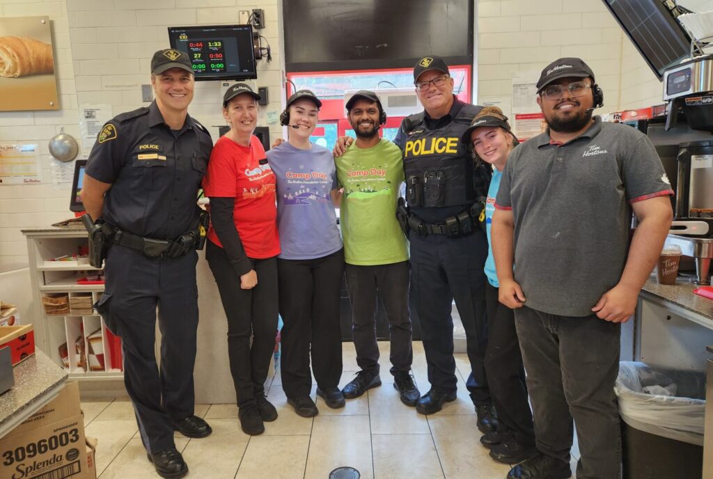 Successful Camp Day at Bayfield Tim Hortons
