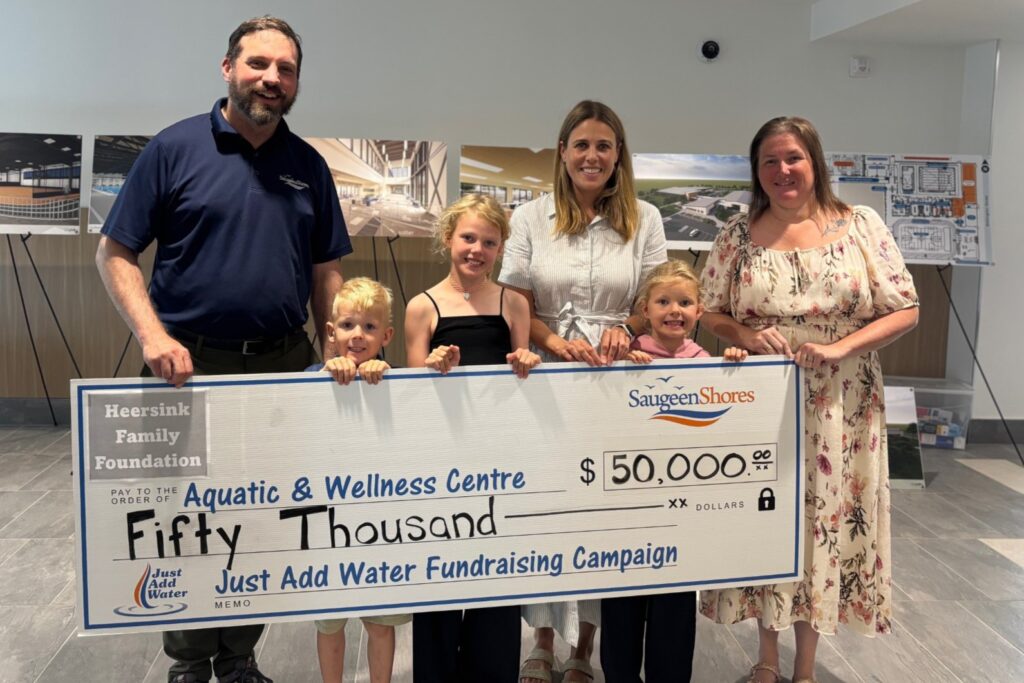 Aquatic and Wellness Centre Receives ,000 Donation