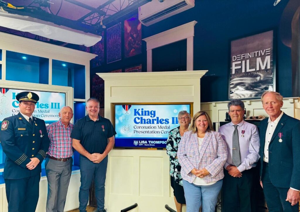 Six Honoured with King Charles III Coronation Medals